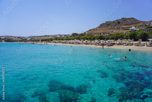 Scenic View of Mykonos, Greece