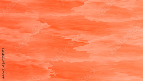 Orange Watercolor Background Gradient Vector 