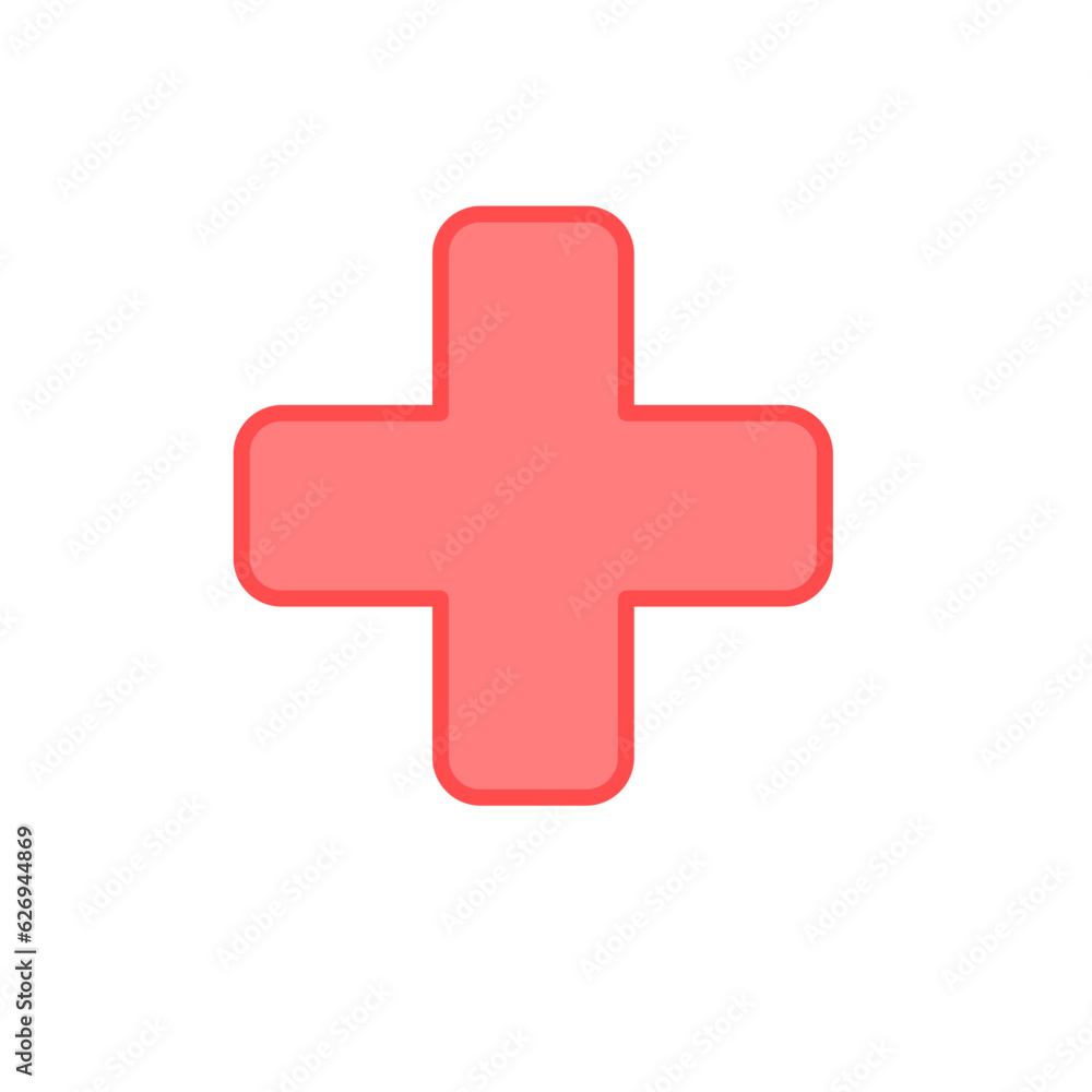 Obraz premium plus sign icon