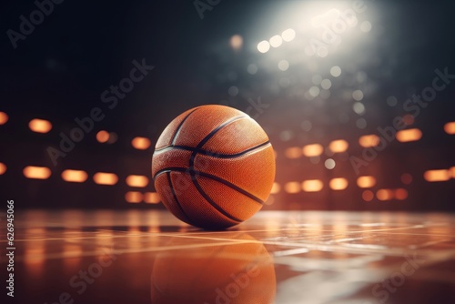 Basketball ball gym. Generate Ai © nsit0108