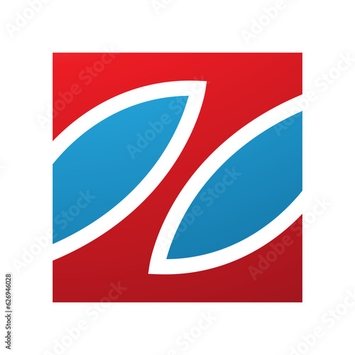 Free Download Red and Blue Square Shaped Letter Z Icon - GFXLoad