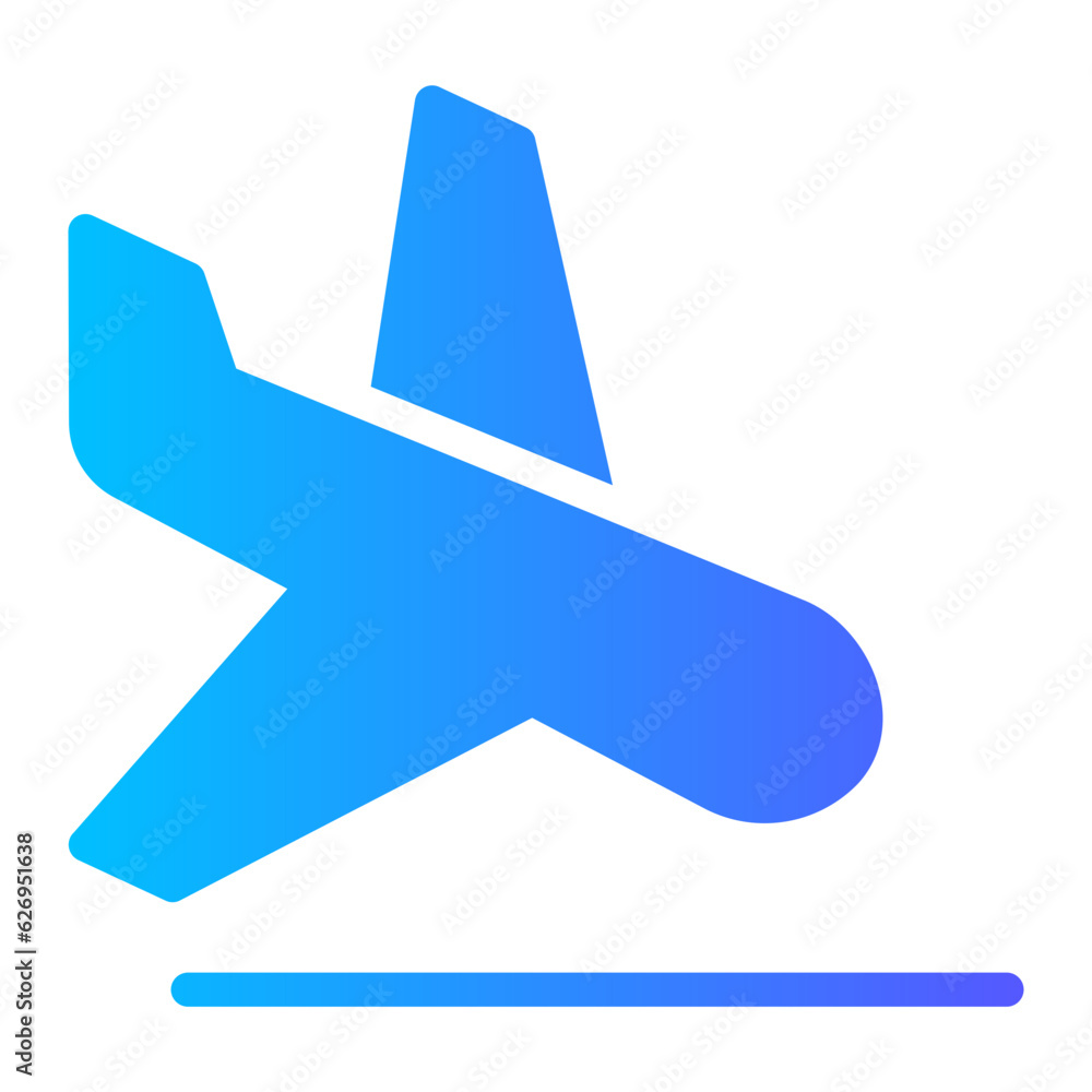 arrival gradient icon arrival gradient icon
