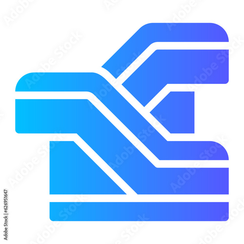 escalator gradient icon