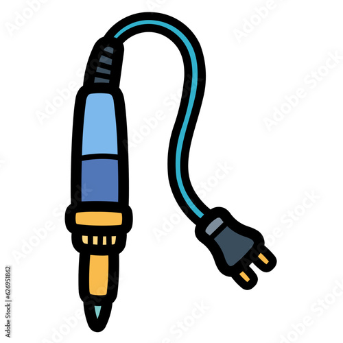 solder filled outline icon style