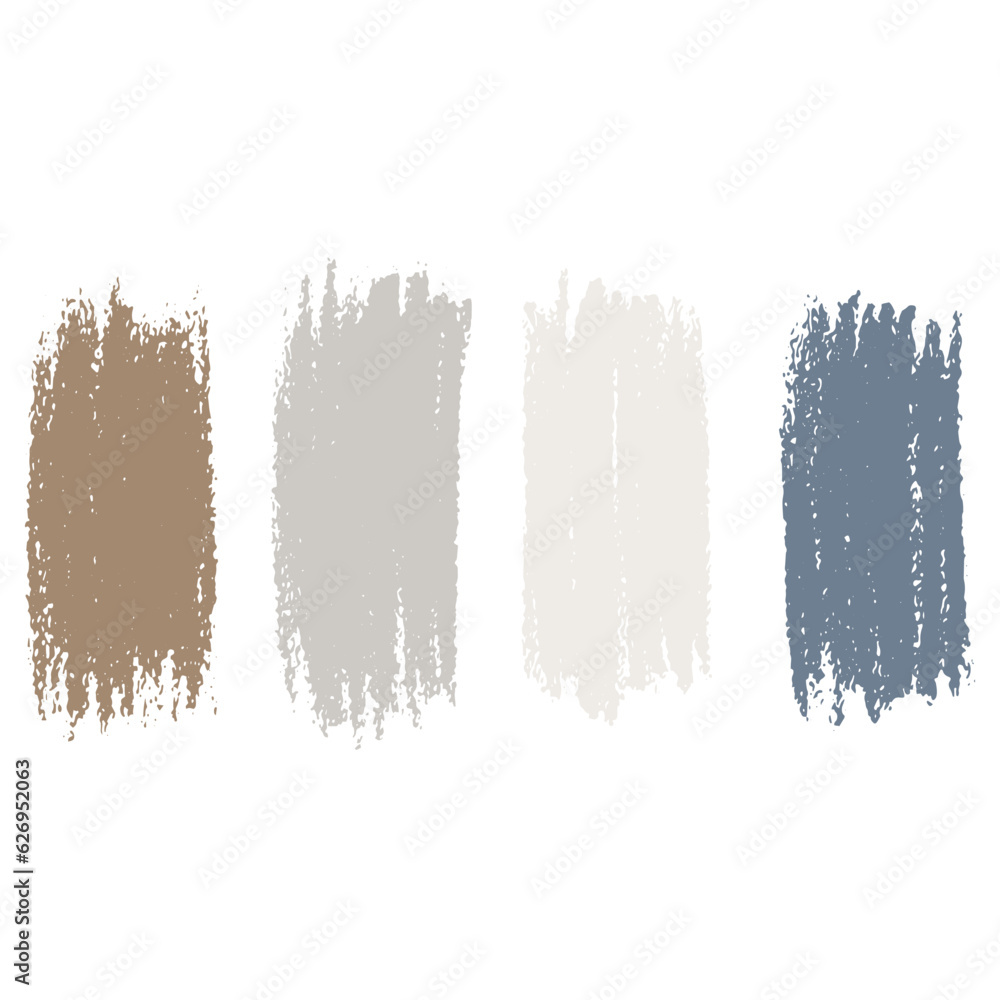 Set of Hand Drawn Scribble Smears, pastel collors. Vector design elements Set of Hand Drawn Scribble Smears, pastel collors. Vector design elements