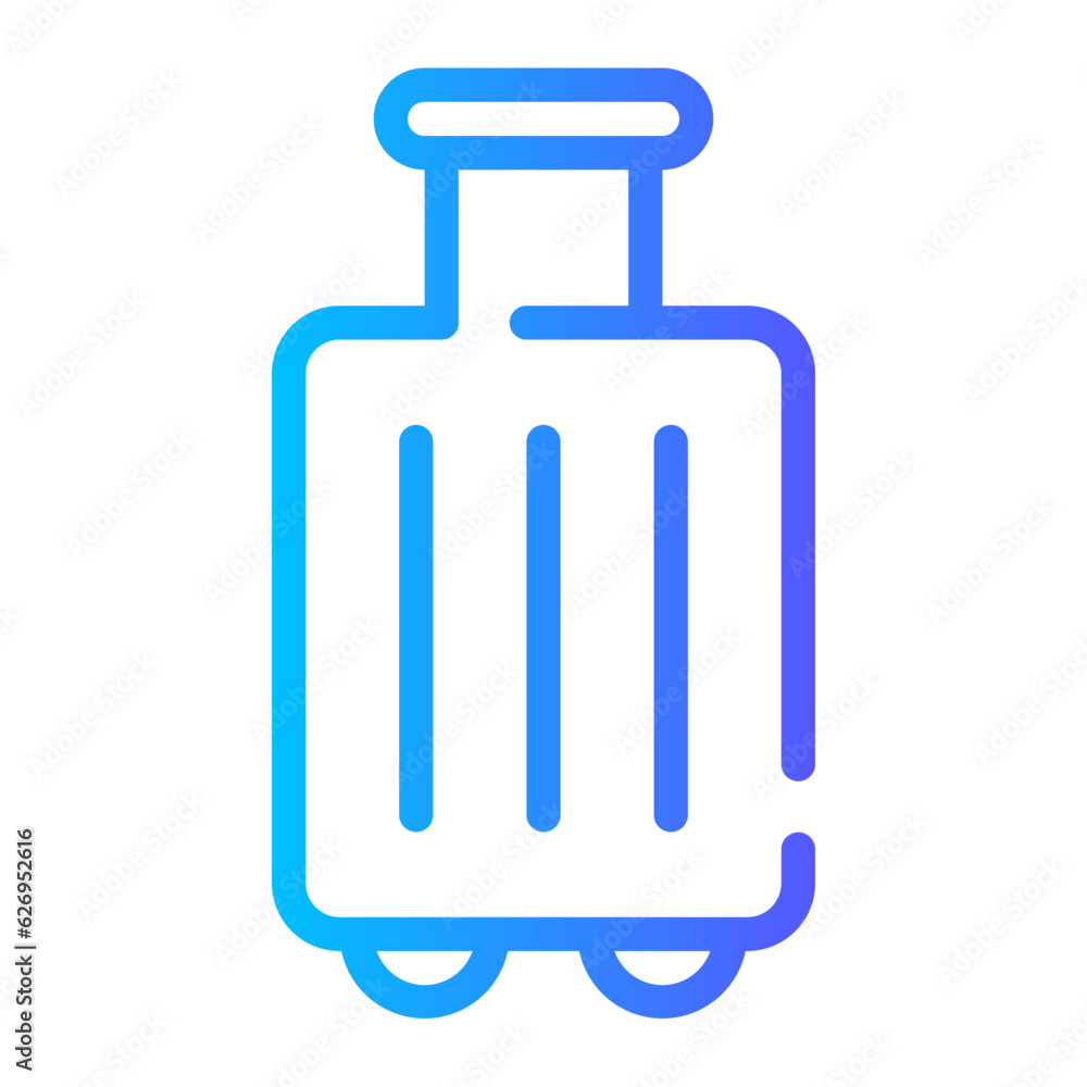 luggage gradient icon luggage gradient icon