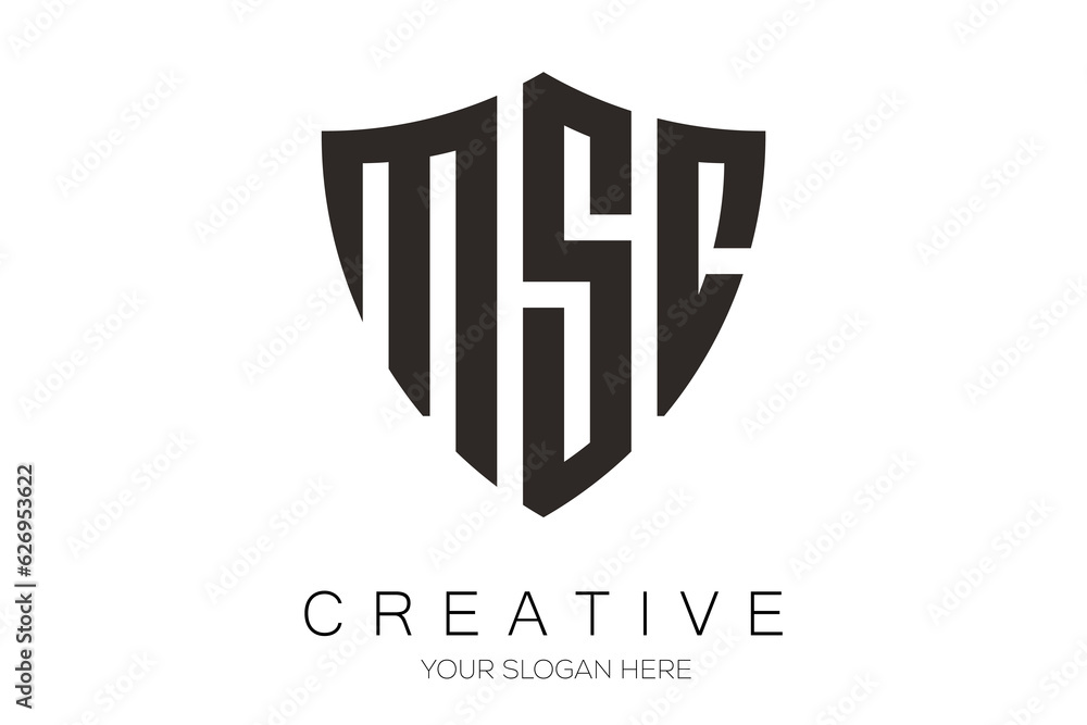Letter Logo Design. MSC logo Design. Abstract letters logo monogram Letter Logo Design. MSC logo Design. Abstract letters logo monogram
