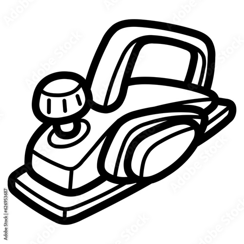 planer line icon style