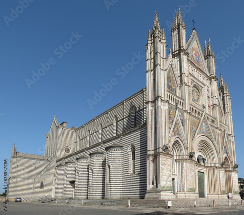 Cathedral church in Orvieto