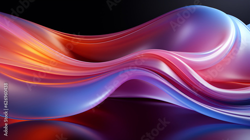 abstract wave pattern, generative ai