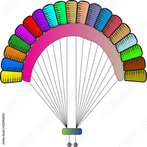 Parachute art
