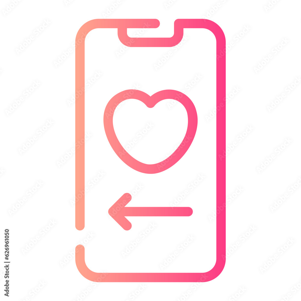 swipe left gradient icon swipe left gradient icon