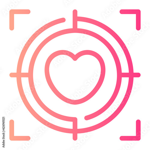 dating app gradient icon