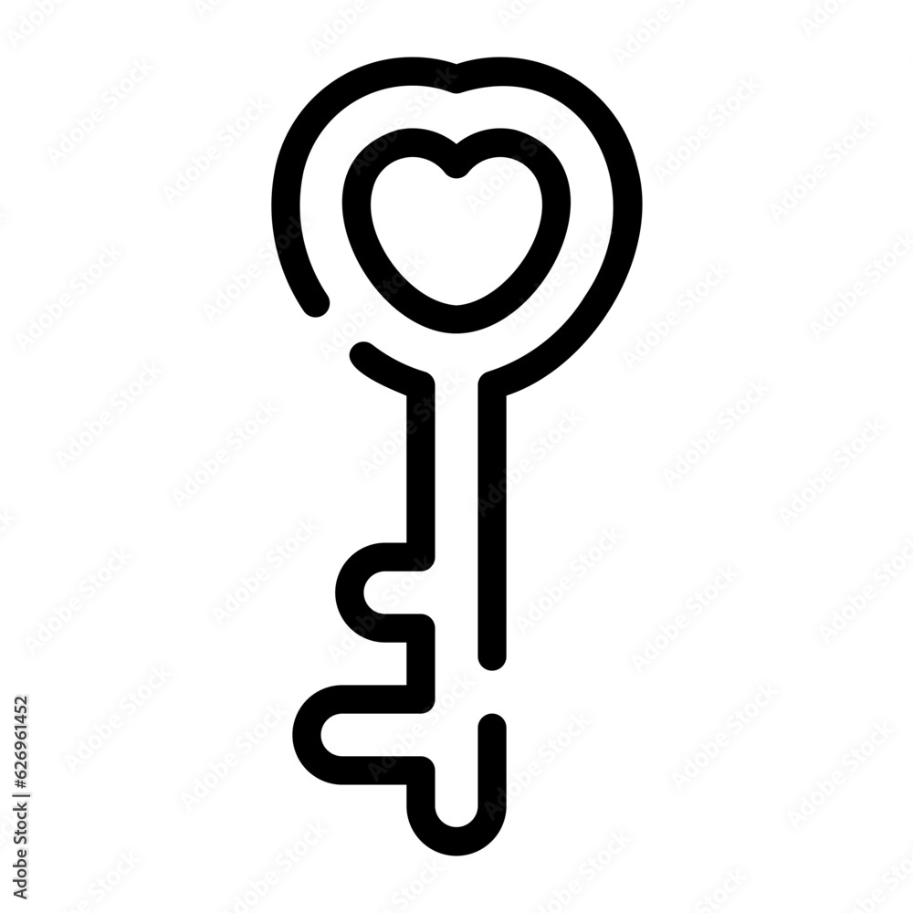 key line icon