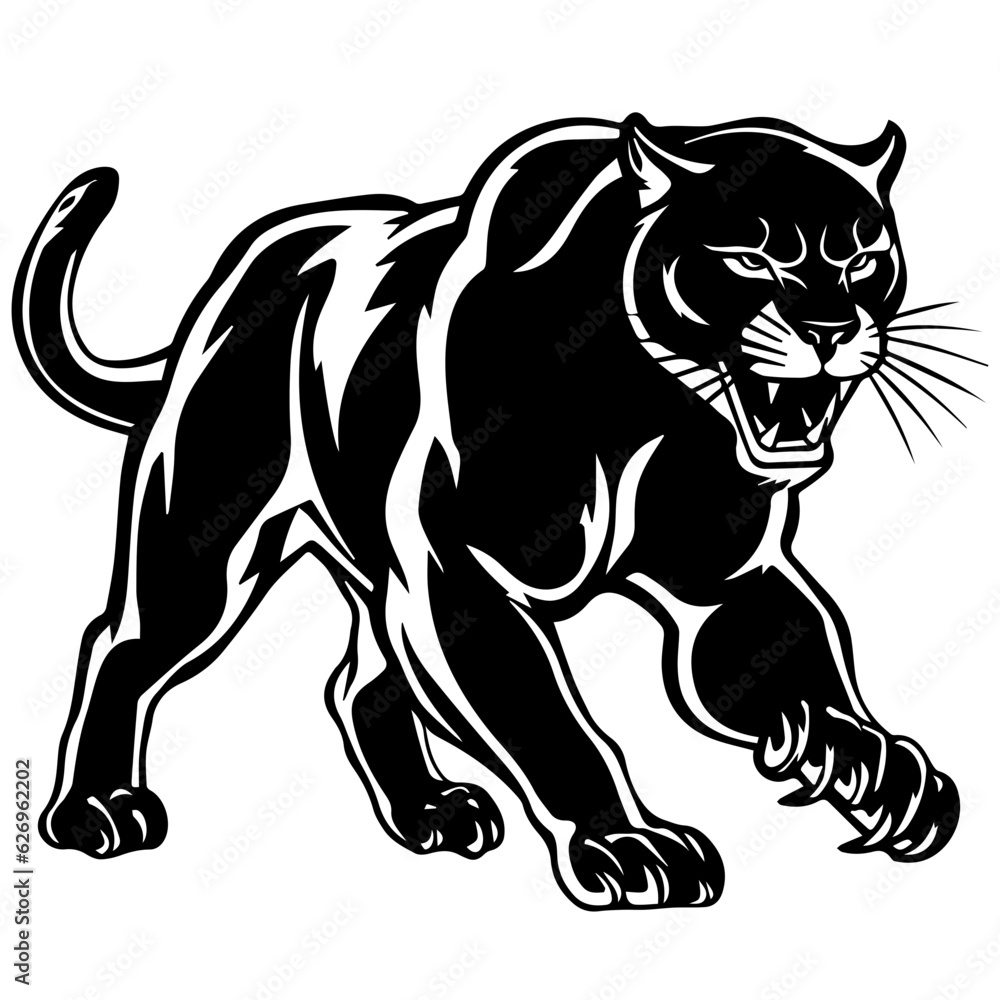 panther vector illustration panther vector illustration