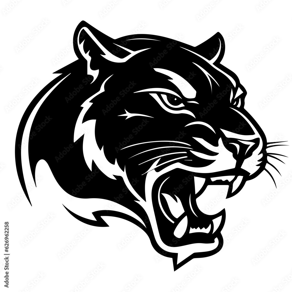 Obraz premium panther vector illustration