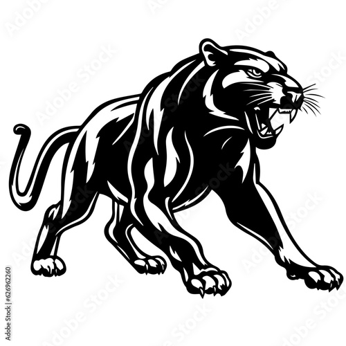 panther vector illustration