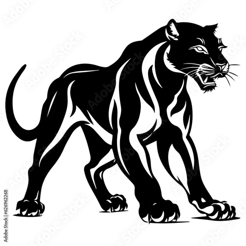 panther vector illustration