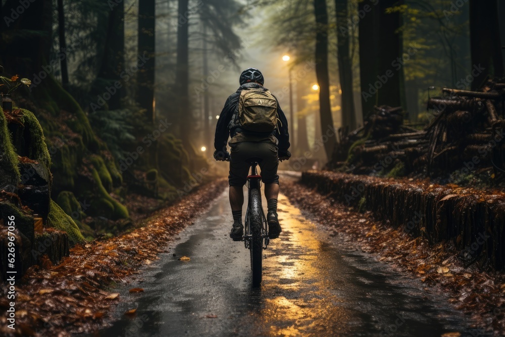 Two-Wheeled Wanderlust: Journeying through the World via a Cyclist's Handlebar View Generative AI