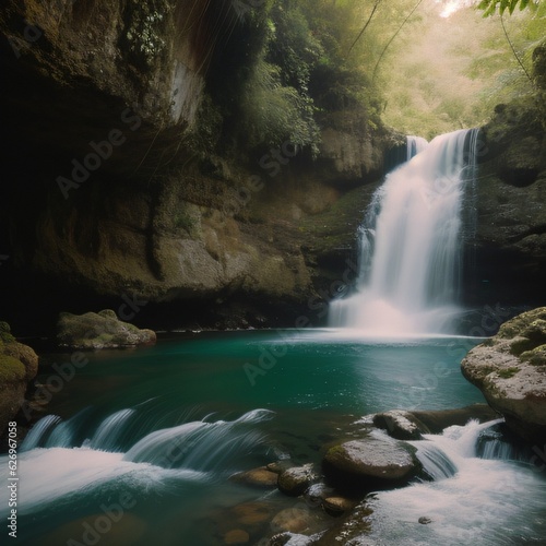 waterfall in the forest