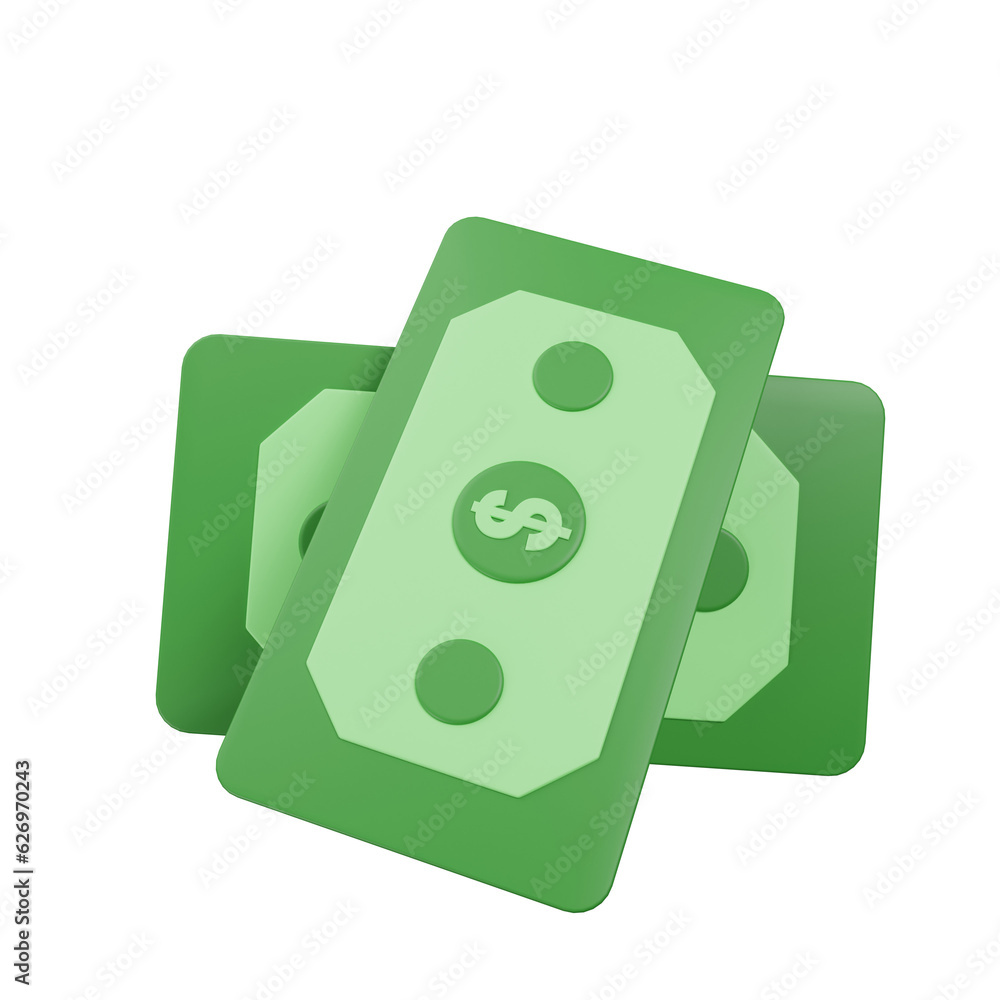 3d illustration of finance icon in 3d render 3d illustration of finance icon in 3d render