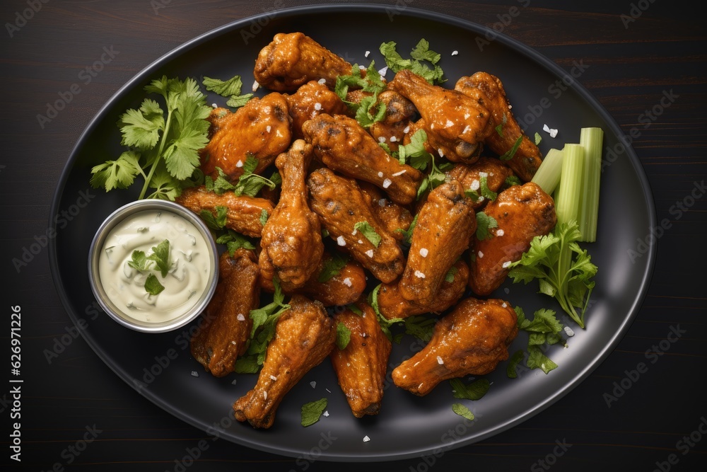 Hot and Spicy Buffalo Chicken Wings