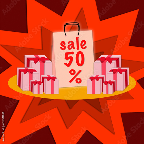 sale shopping bags
