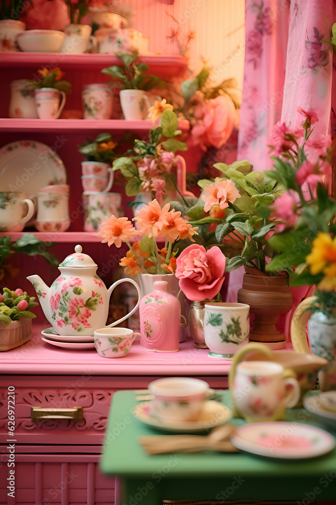 Toy doll kitchen Toy doll kitchen