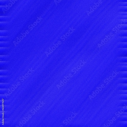 Vibrant Blue Pleated Paper Frame