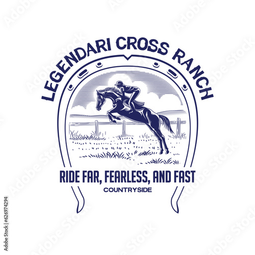 Horse Logo Design. Race Horse logo Inspiration Vector