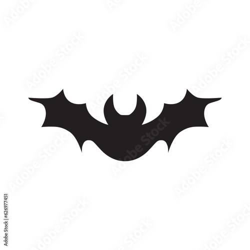 Bat icon. Flying bat vector icon. Bat flat sign design. Flittermouse symbol pictogram. UX UI icon