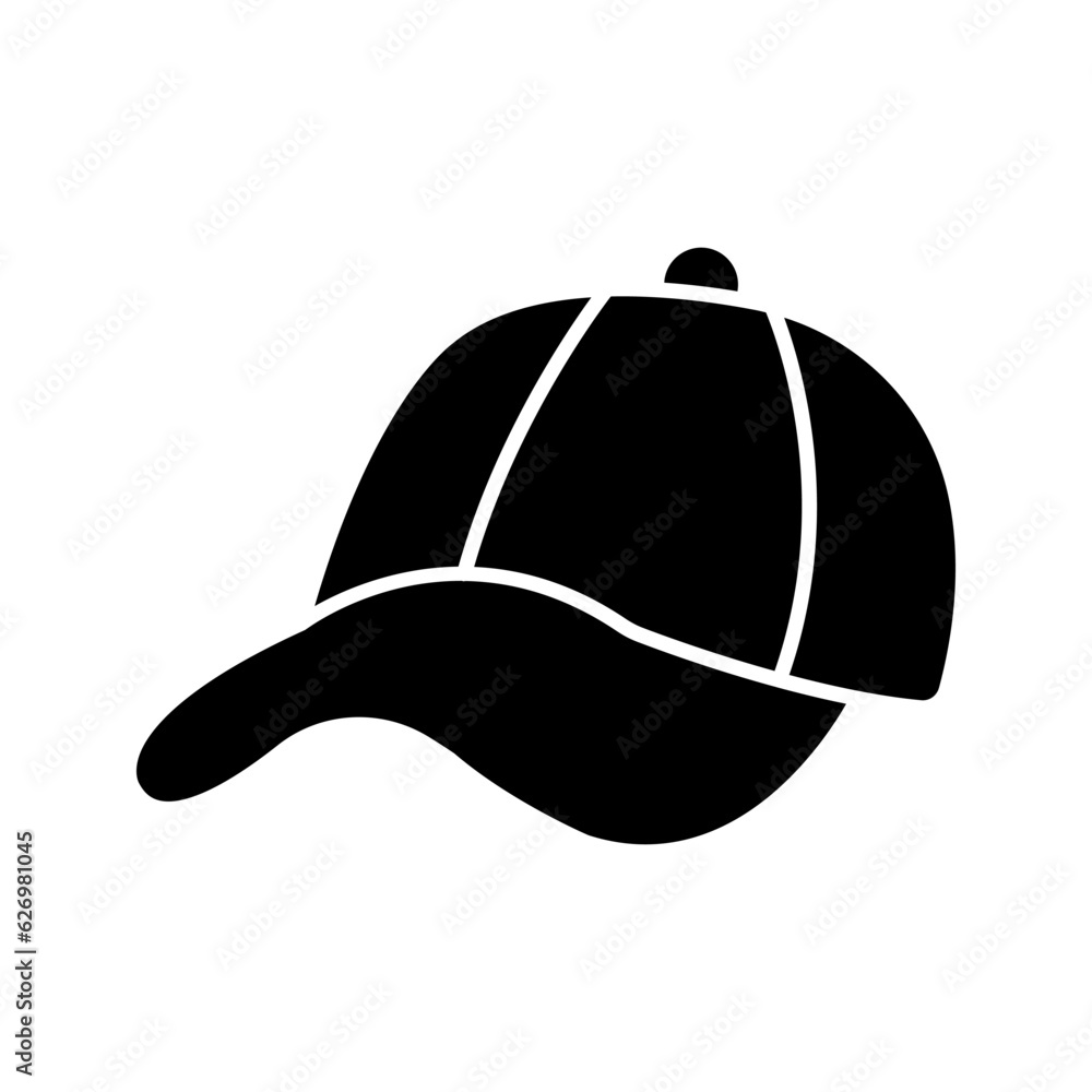 Baseball hat sketch icon for web, mobile and infographics color editable Baseball hat sketch icon for web, mobile and infographics color editable