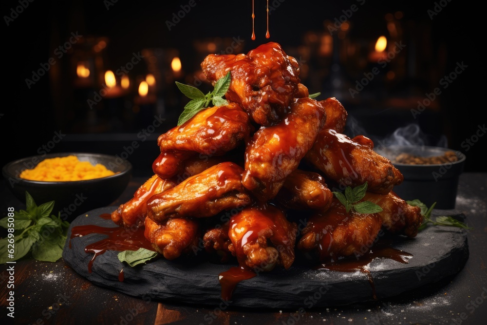 Hot and Spicy Buffalo Chicken Wings Hot and Spicy Buffalo Chicken Wings