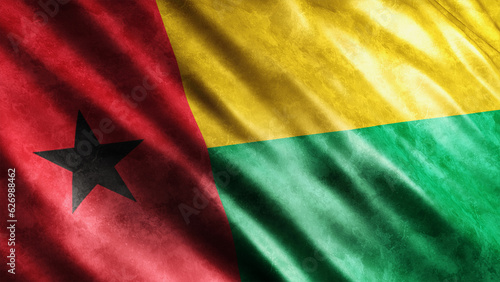 Photos Guinea Bissau National Grunge Flag, High Quality Grunge Flag Image