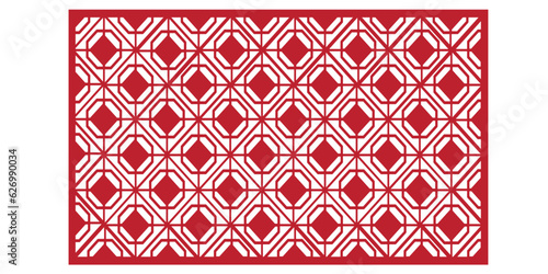 beautiful golden antique chinese door pattern background