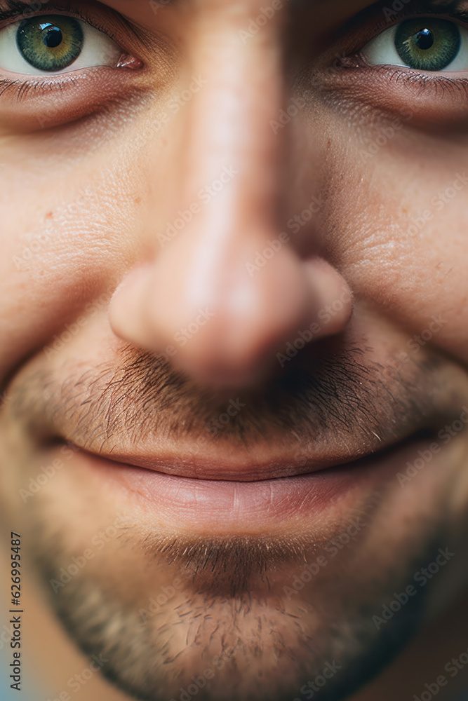 Obraz premium close up of human face