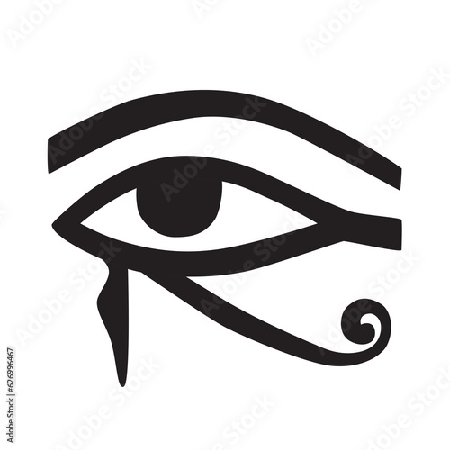 Eye of Horus symbol. Vector graphics
