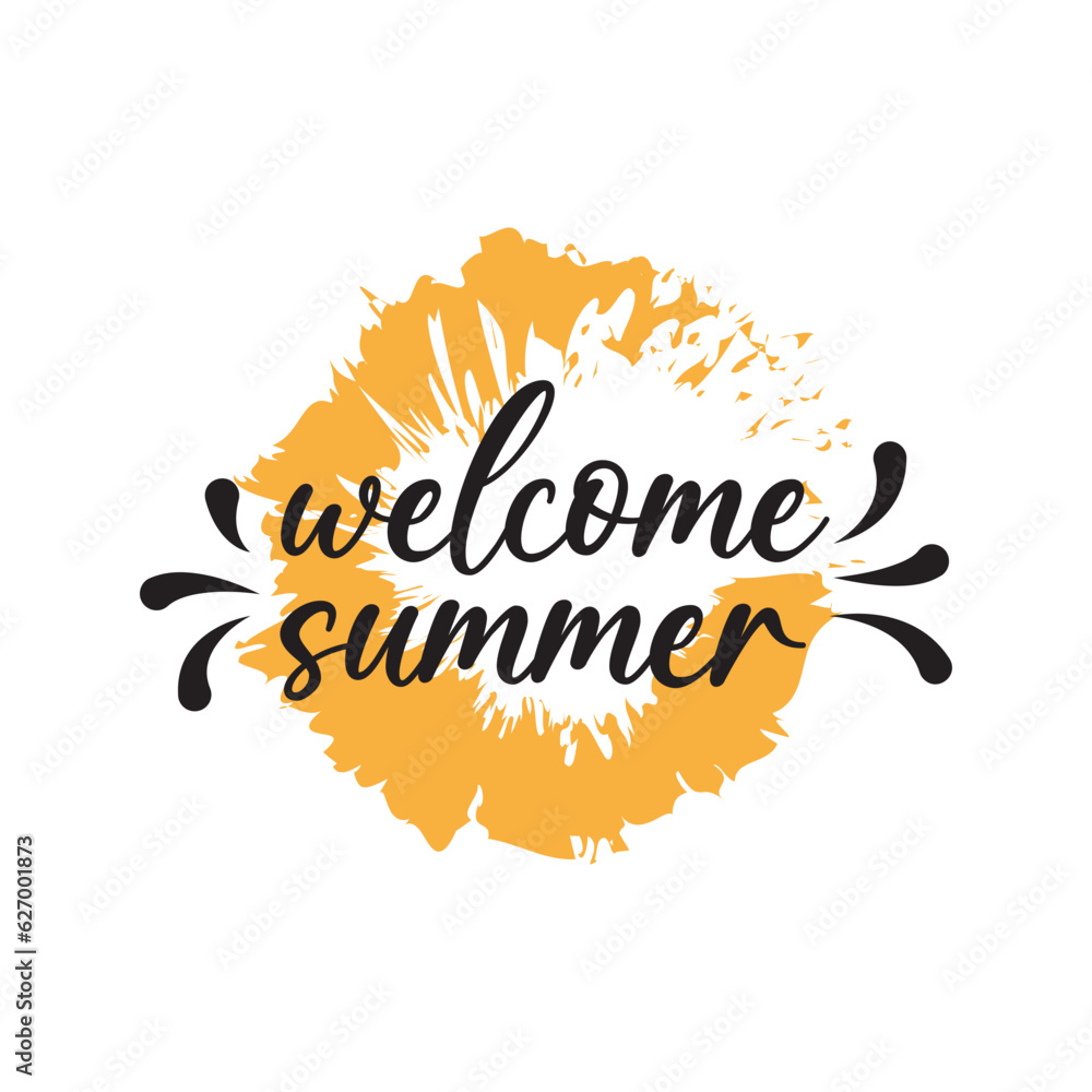 summer vector for print design, t-shirt, banner etc summer vector for print design, t-shirt, banner etc
