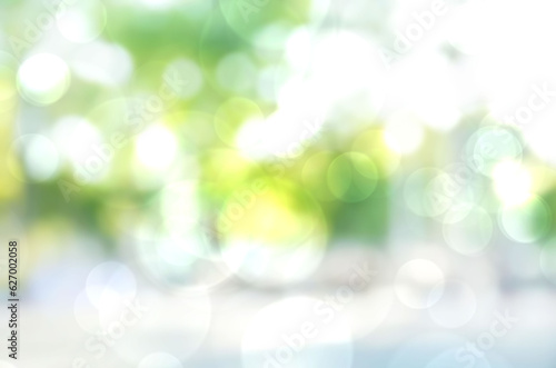 Green abstract background blur,holiday wallpaper