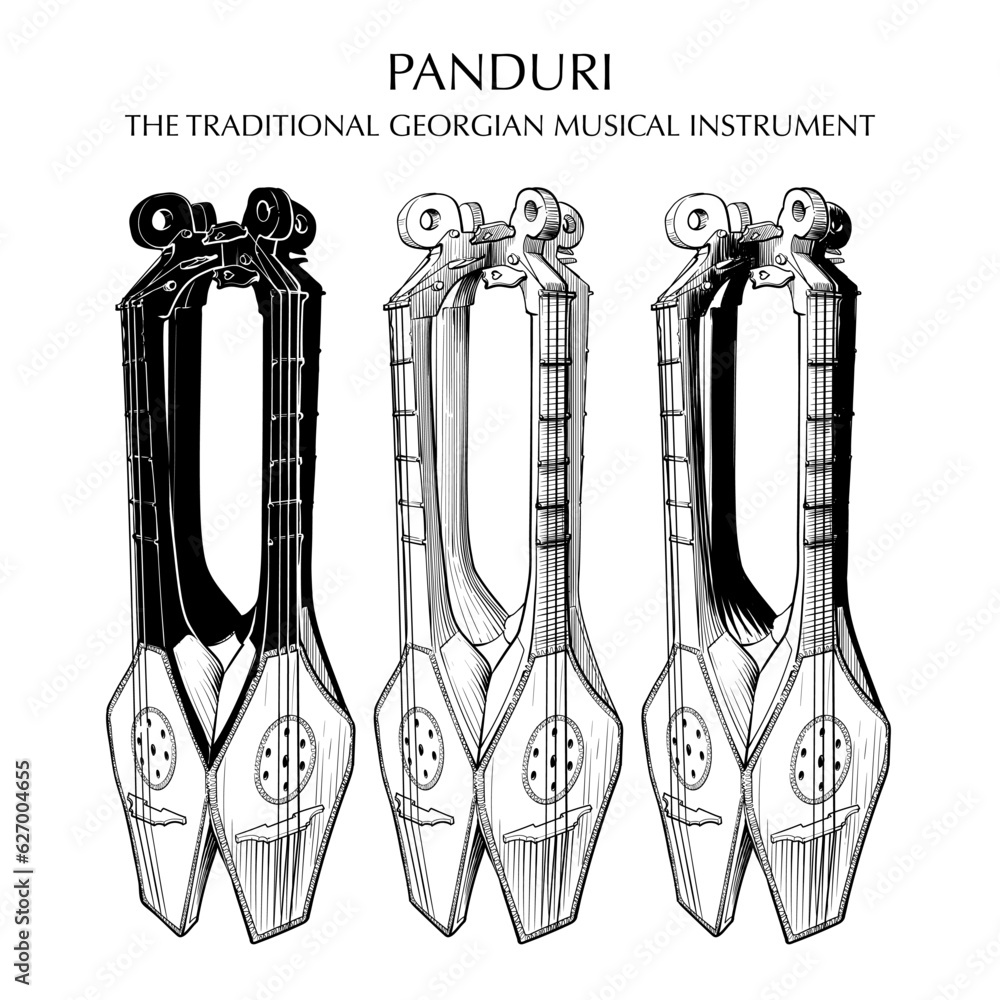 Panduri is a traditional musical instrument similar to a