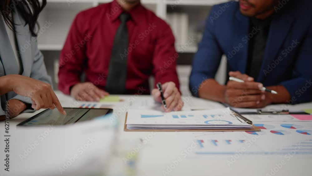 Teamwork bisiness group are calculate working and brainstorming about business financial and marketing. Teamwork bisiness group are calculate working and brainstorming about business financial and marketing.