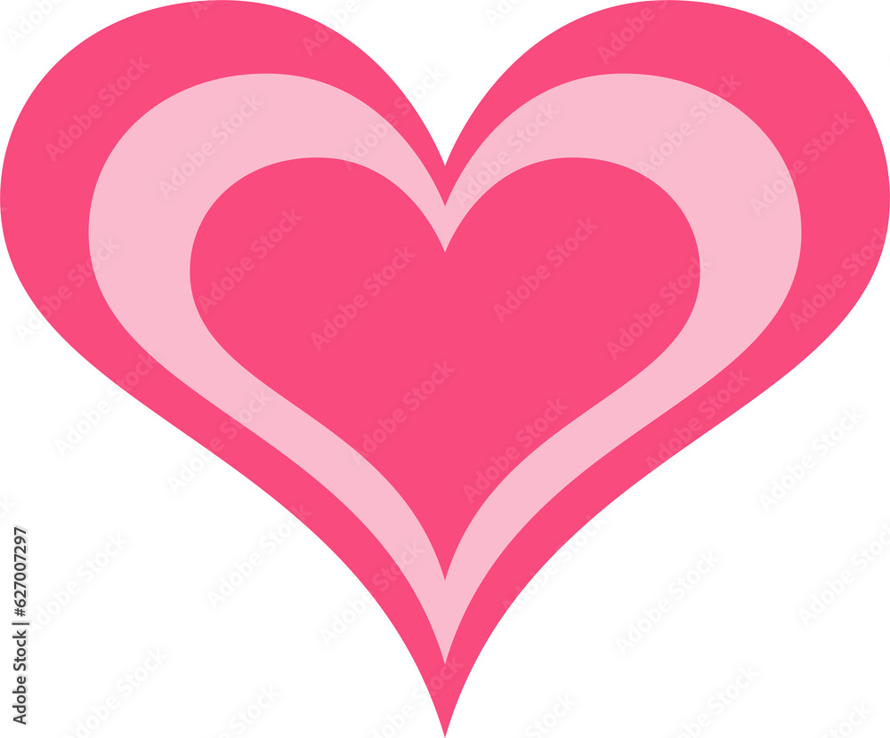 Y2k pink heart. Groovy girly retro shape. Aesthetic trendy design element. Valentine abstract sticker. Y2k pink heart. Groovy girly retro shape. Aesthetic trendy design element. Valentine abstract sticker.