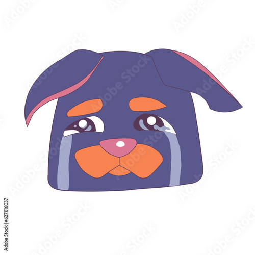 Sad Stray Dog