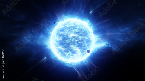 Neutron Star In The Space