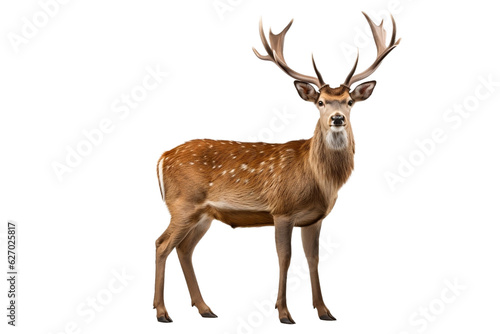 deer isolated on white background © Roland
