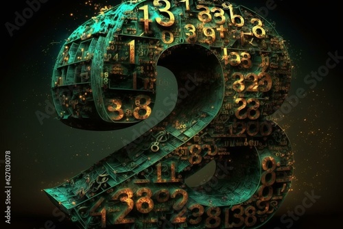 A unique numerical code. Generative AI