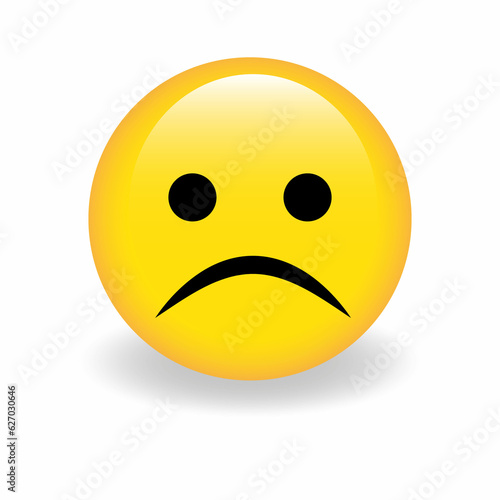 High quality emoticon vector on white background. Trending emoticon.