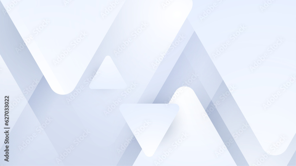 Abstract white and gray modern background. Vector Illustration