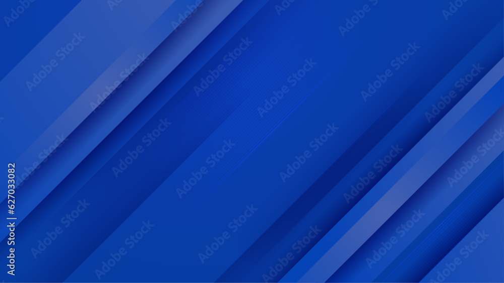 Blue abstract vector long minimal banner. Light neutral background with arrows and copy space for text. Facebook cover, social media header, web banner