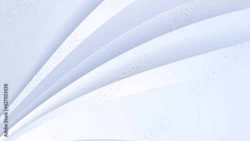Fototapeta Naklejka Na Ścianę i Meble -  Grey white abstract background paper shine and layer element vector for presentation design. Suit for business, corporate, institution, party, festive, seminar, and talks.
